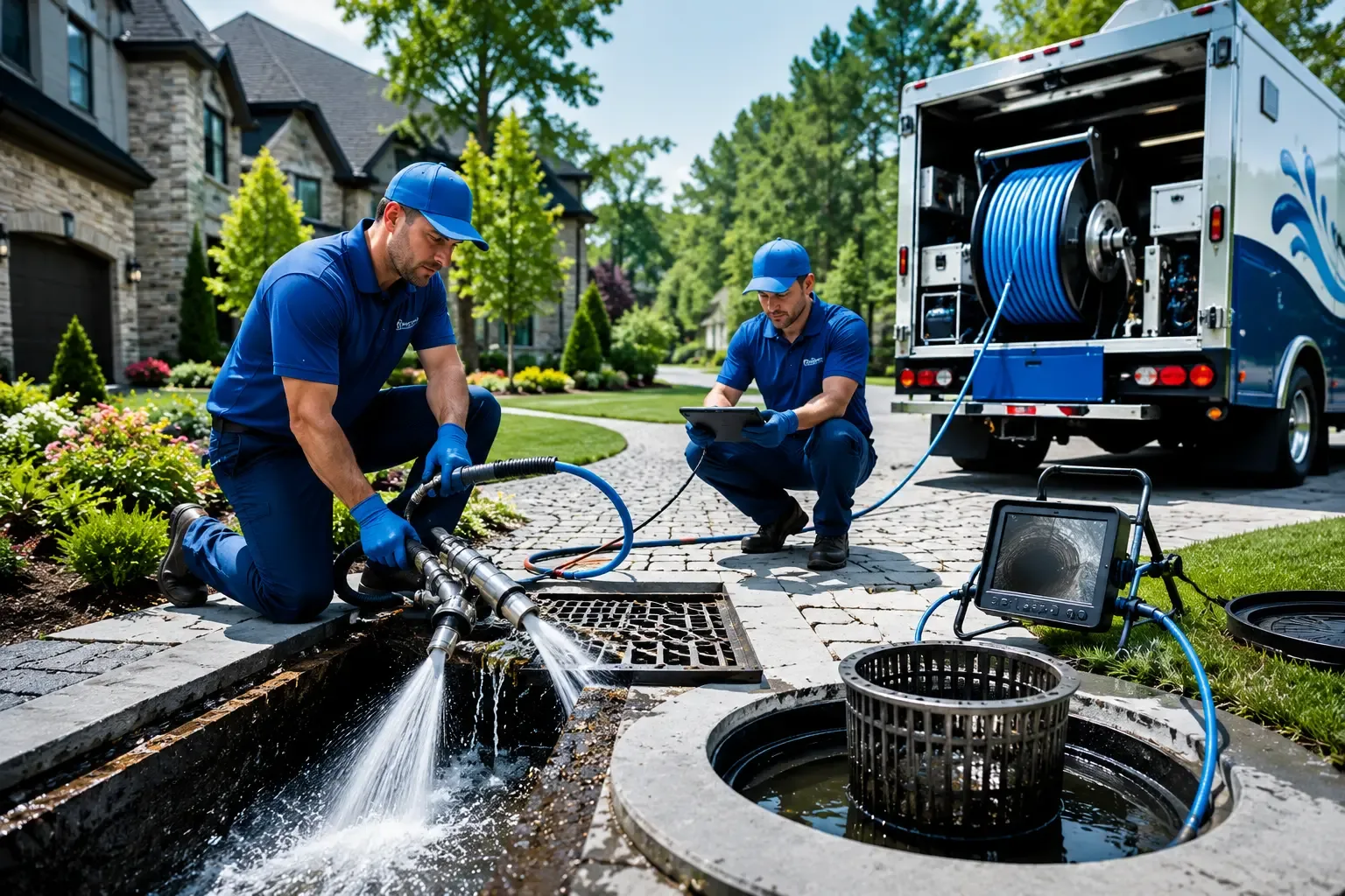Local outdoor drain cleaning professionals in Ostrander, OH